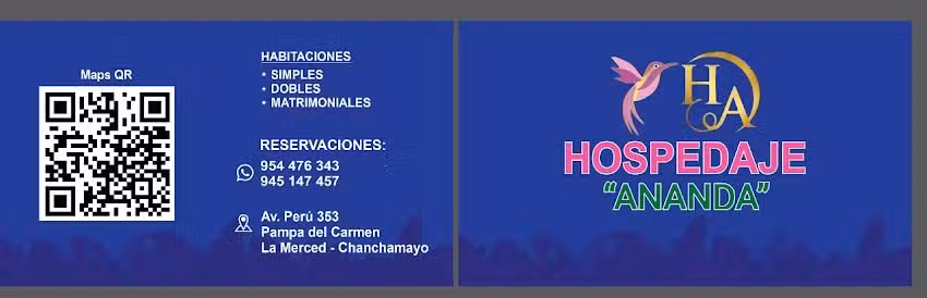 Hospedaje ANANDA