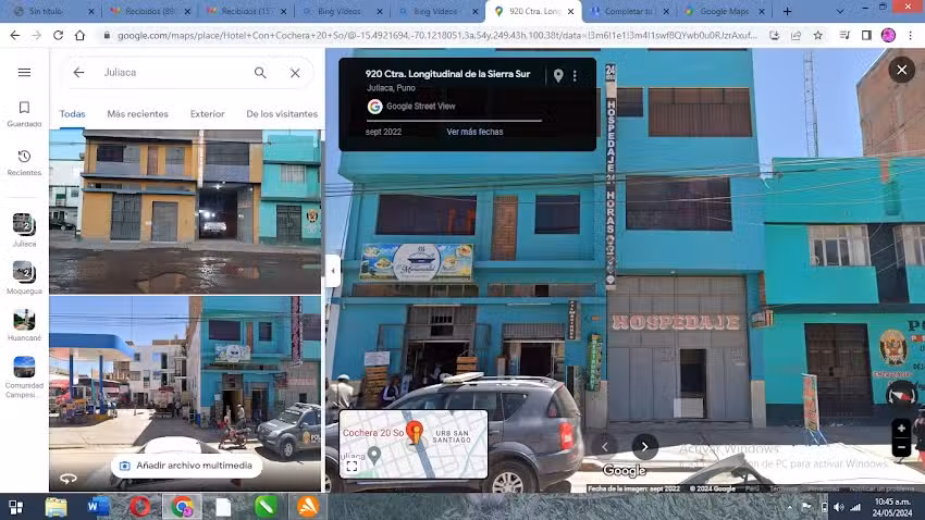 Hospedaje virgen de Guadalupe