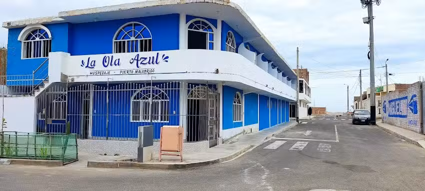 La ola azul