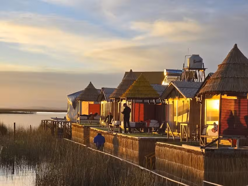 Uros Aruma Uro Lodge Puno Peru